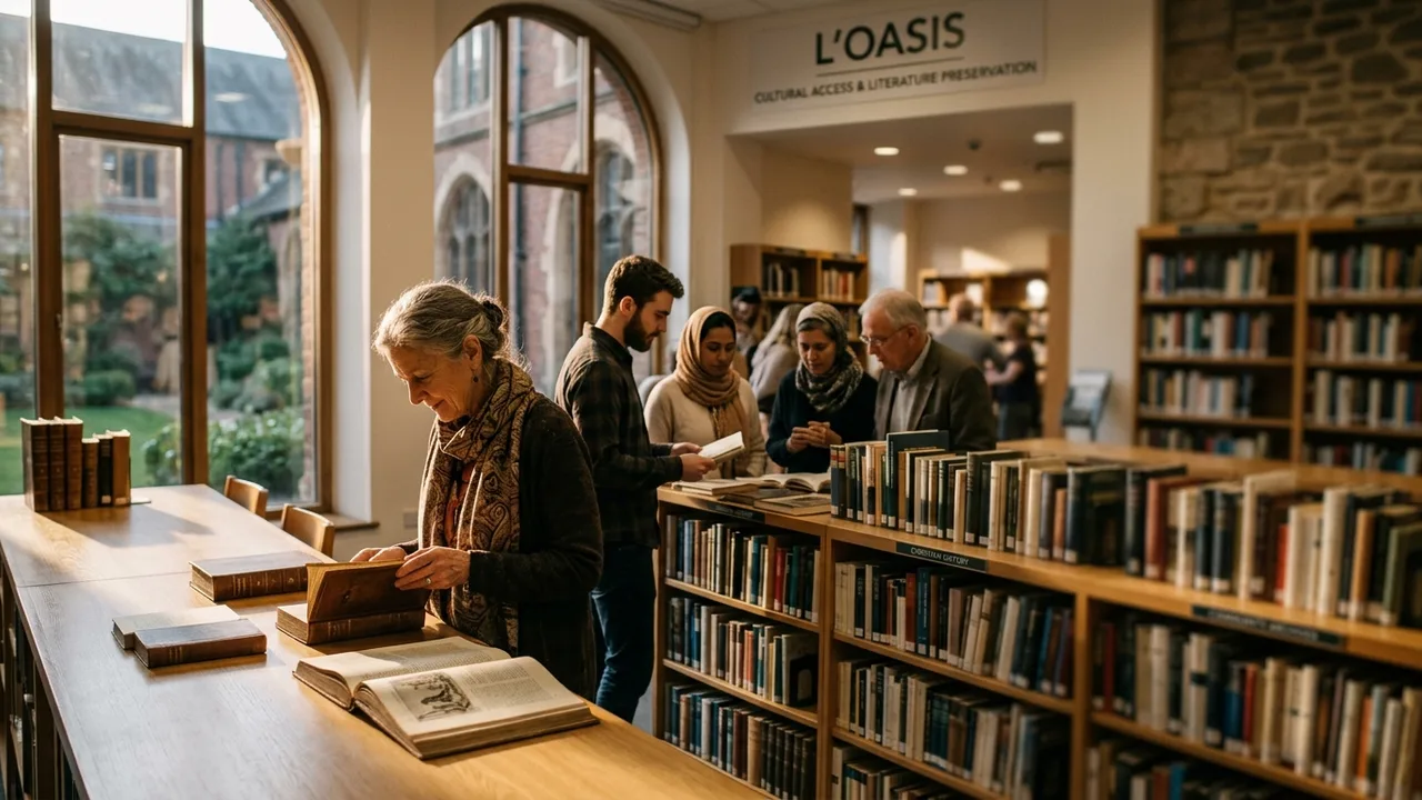 Bannière d'utilité publique de l'association L'OASIS